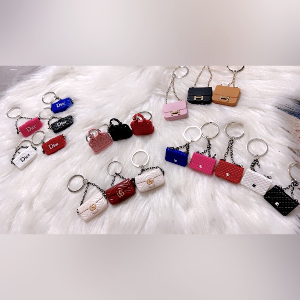 NEW MINI BAG CHARM & KEYCHAIN ( Choose one ) - Picture 10 of 10